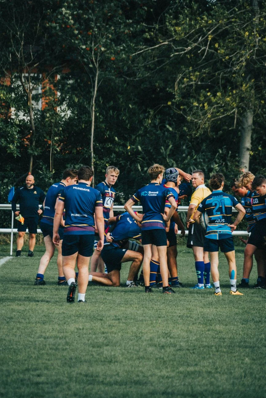 Rugby league action representing the #ToaSamoa hashtag
