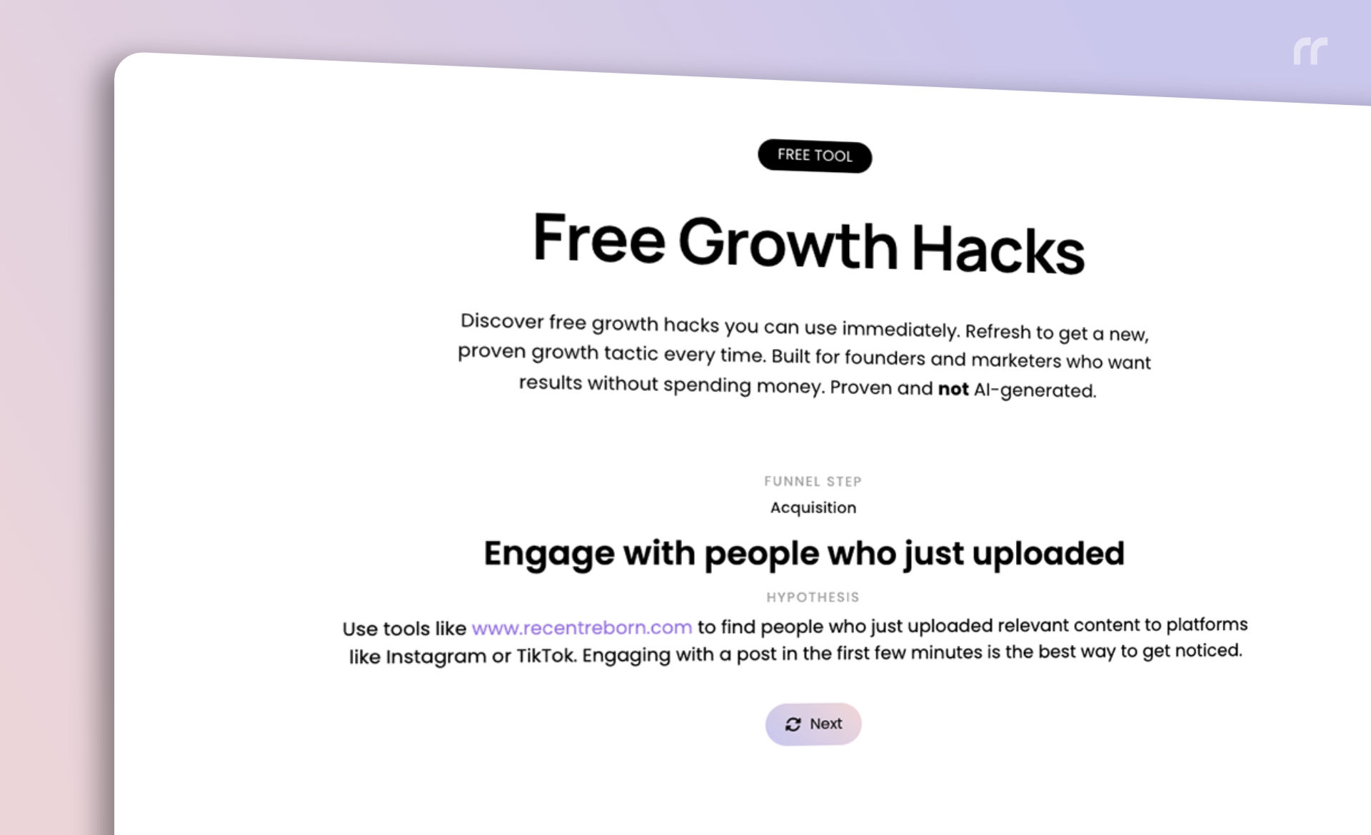Growth Hacks